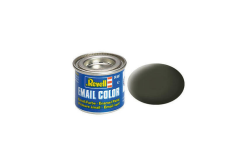REV32142 - Pot de peinture émail de 14ml couleur vert olive mat