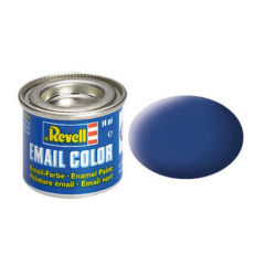 REV32156 - Pot de peinture émail de 14ml couleur bleu mat