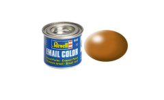 REV32382 - Pot de peinture émail de 14ml couleur brun ocre satiné