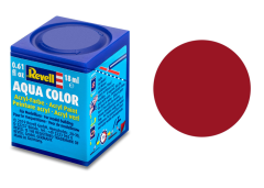 REV36136 - Pot de 18ml de peinture acrylique couleur rouge carmin mat