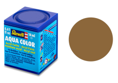 REV36182 - Pot de 18ml de peinture acrylique couleur terre foncée mat