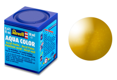 REV36192 - Pot de 18ml de peinture acrylique couleur laiton métallisé