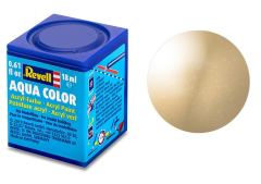 REV36194 - Pot de 18ml de peinture acrylique couleur or métallisé