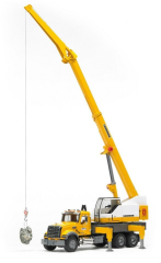 BRU2818 - Camion MACK avec grue LIEBHERR