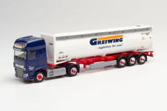 HER312004 - Camion porte container et container citerne GREIWING - DAF XF SSC 4x2