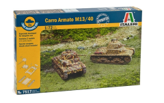 ITA7517 - Maquette à assembler et à peindre - Carro Armato M13/40 montage rapide