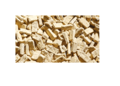 JUW23227 - Ensemble de 800 briques de terre beige