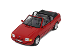 OT1254 - Voiture de 1986 de couleur rouge - FORD Escort MK4 XR3I Cabriolet Flamenco