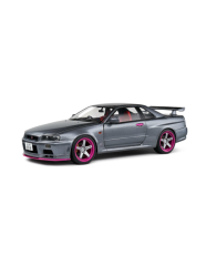 SOL1804310 - Voiture de 1999 de couleur gris - NISSAN Skyline GT-R BNR34