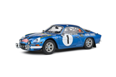 SOL1804210 - Voiture du Rallye Monte Carlo 1972 JL.THERIER-C.ROURE – n°1 - ALPINE A110 1600S
