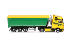 HER321006 - Camion avec benne 3 essieux GERSDORF TRANSPORT – MERCEDES BENZ Actros L ProCabin B 4x2