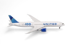 HER539050 - Avion de ligne commercial – BOEING 787-9 Dreamliner United Airlines 100 Ans