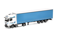 HER962674 - Camion avec remorque 3 essieux CROSS SPED – MERCEDES BENZ Actros L ProCabin 4x2