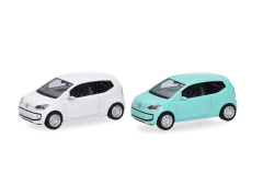HER014373 - 2 unités en kit à monter blanc et vert - VOLKSWAGEN Up 3-d Typ AA