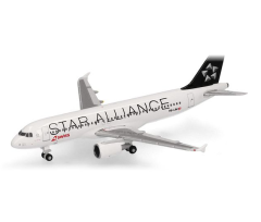 HER539463 - Avion de ligne commerciale –  AIRBUS A320 Swiss International Air Lines Star Alliance Richterswil