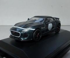 OXF76JFT001 - Voiture de couleur vert - JAGUAR F-Type Project 7 British racing green