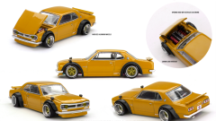 MGTKHMG228 - Voiture de 1969 de couleur jaune - NISSAN Skyline 2000 GT-R KPGC10 Kaido Street V2