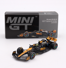 MGT00767-L - Voiture du GP Japon 2023 2ème L.NORRIS – n°4 - McLAREN MCL60