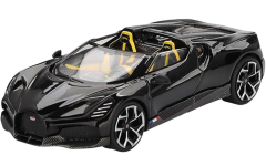 MGT01058-L - Voiture de 2024 de couleur noir - BUGATTI W16 Mistral
