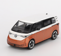 MGT01061-L - Voiture de 2024 de couleur blanc et orange - VOLKSWAGEN ID.BUZZ Caravelle Candy – Energetic