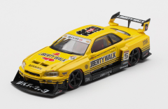 MGT01182-R - Voiture de 2025 de couleur jaune - NISSAN GTR R34 Skyline Super Silhouette Sport
