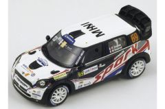 SPASF040 - Voiture du Rallye de France WRC 2012 N°69 - MINI John Cooper Works