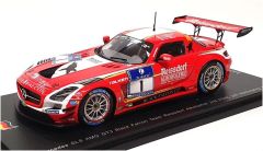 SPASG129 - Voiture des 24h Nurburgring 2014 N°1 - MERCEDES SLS AMG GT3  Black Falcon