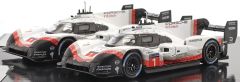 IXO-SP919-SET1 - Set de 2 voiture des tours de SPA et Nurburgring 2018 – PORSCHE 919 hybrid N°1