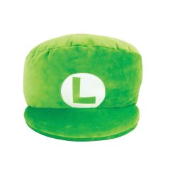 T12962 - Grande peluche MARIOKART de couleur Verte - Casquette de Luigi