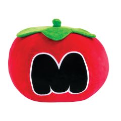 T12983 - Grande Peluche KIRBY de couleur Rouge et verte  - Tomate