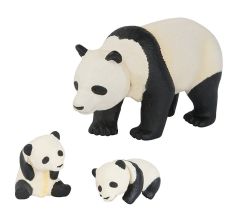 T16055 - Figurine articulée de l'univers d'ANIA - Maman panda et ses petits