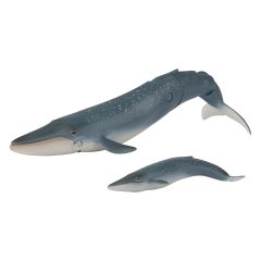 T16068 - Figurine articulée de l'univers d'ANIA - Baleine Bleue et son petit