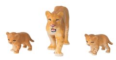 T16073 - Figurine articulée de l'univers d'ANIA - Lionne et ses petits