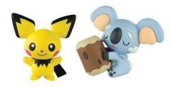 T18445D-02 - 2 Figurines POKEMON Prête pour le Combat ! PICHU vs DODOALA