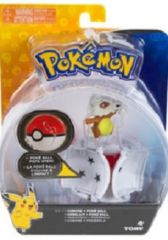 T18873D-02 - Figurine Pokémon - OSSELAIT avec sa POKE BALL