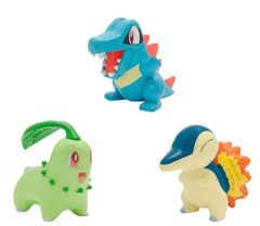 T19040L-02 - 3 figurines POKEMON - GERMIGNON , HERICENDRE et KAIMINUS