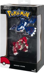 T19045L-02 - 2 Figurines POKEMON - Groudon et Kyogre