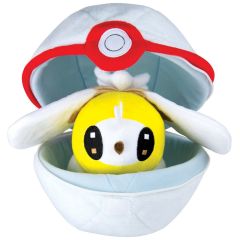 T19363D-03 - Poke ball avec BOMBYDOU POKEMON en peluche