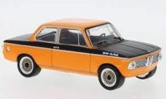 IXOCLC368N - Voiture coupé de 1972 orange et noire – BMW Alpina 2002 tii