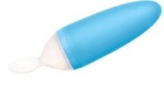 Accessoires pour bébé - Cuillère distributrice d'aliment SQUIRT de couleur Bleue