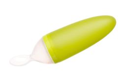 Accessoires pour bébé - Cuillère distributrice d'aliment SQUIRT de couleur Verte