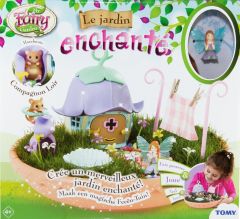 TE72907 - Set du Jardin enchantée - fée Andrena de couleur rose