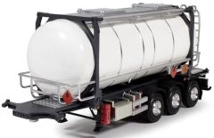 TEK53918 - Remorque 3 essieux avec container citerne