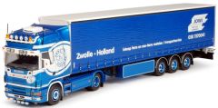 TEK63176 - Camion 4x2 SCANIA 164 Topline et remorque bachée Tautliner aux couleurs Jow Iljzer