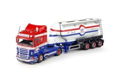 TEK64822 - Camion 4x2 SCANIA R Highline et semi 3 essieux silo F.Lindt