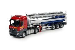 TEK65182 - Camion 4x2 MERCEDES BENZ Actros Streamspace et citerne 3 essieux chromé transport FOCKEDEY