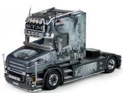 TEK67100 - Camion 4x2 SCANIA T Topline Torpedo STM avec décoration