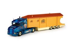 TEK67539 - Camion SCANIA Torpedo T Niedergeass avec semi roulotte 3 essieux