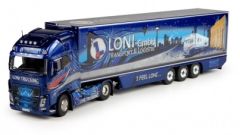 TEK67703 - Camion Volvo FH04 4x2  XL avec semi frigo aux couleurs de l'entreprise LONI