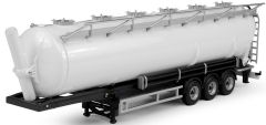 TEK68288 - Remorque silo 3 essieux couleur blanche